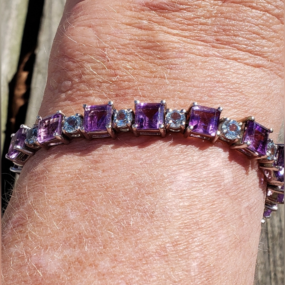Beautiful Multi-Colored Tennis Bracelet